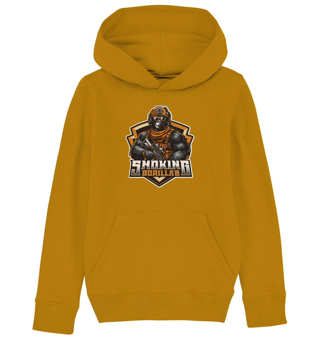 SMOKING GORILLAS - Kids Basic Hoodie 2025