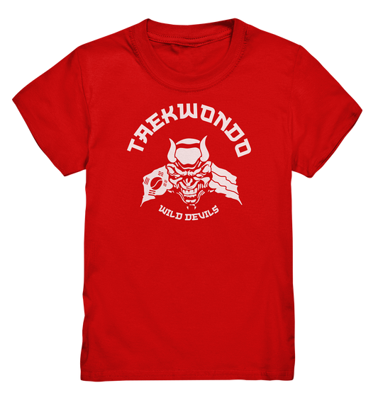 WILD DEVILS - TAEKWONDO - Basic Kids Shirt
