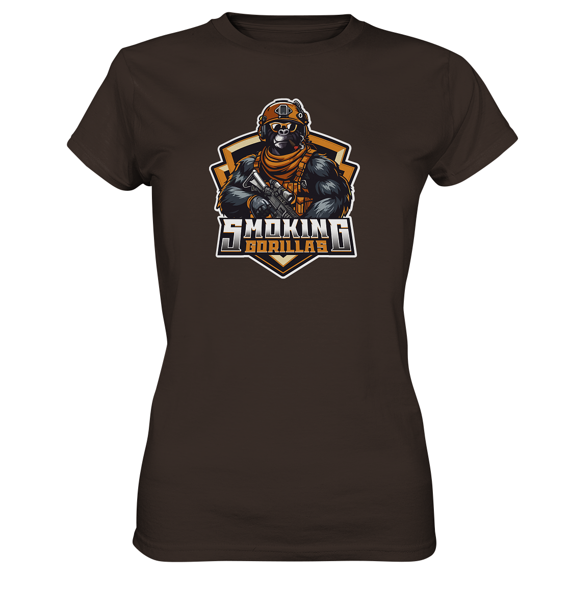 SMOKING GORILLAS - Ladies Basic Shirt 2025