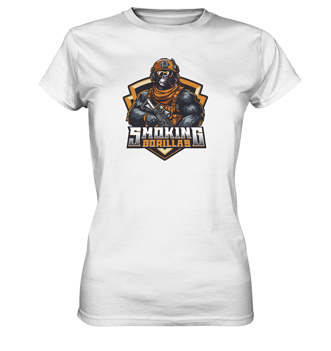SMOKING GORILLAS - Ladies Basic Shirt 2025