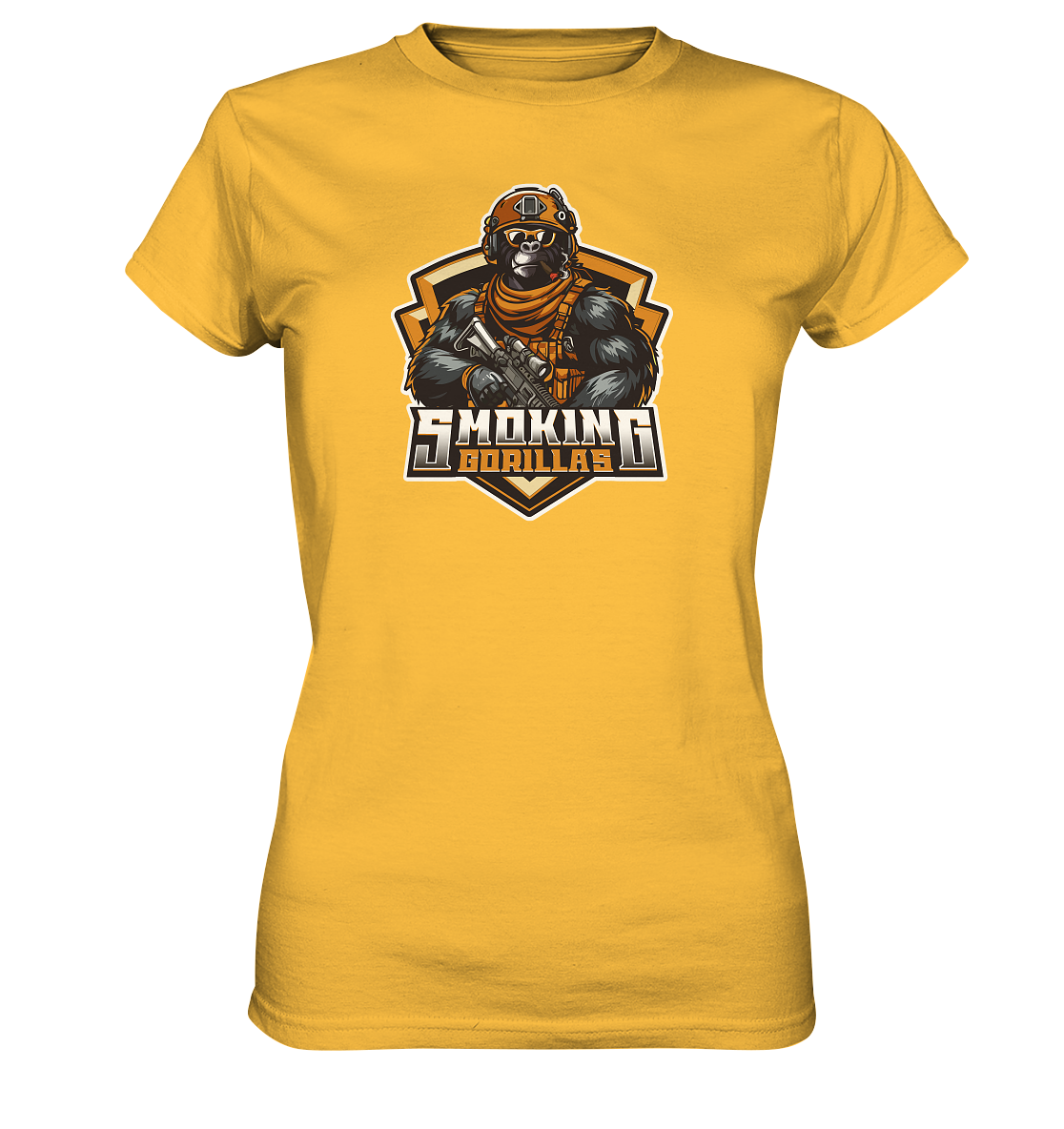SMOKING GORILLAS - Ladies Basic Shirt 2025