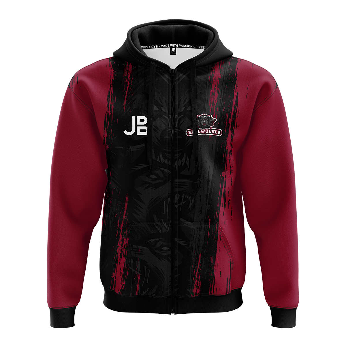 AGGRESSIVE HELLWOLVES - Crew Zipper 2022