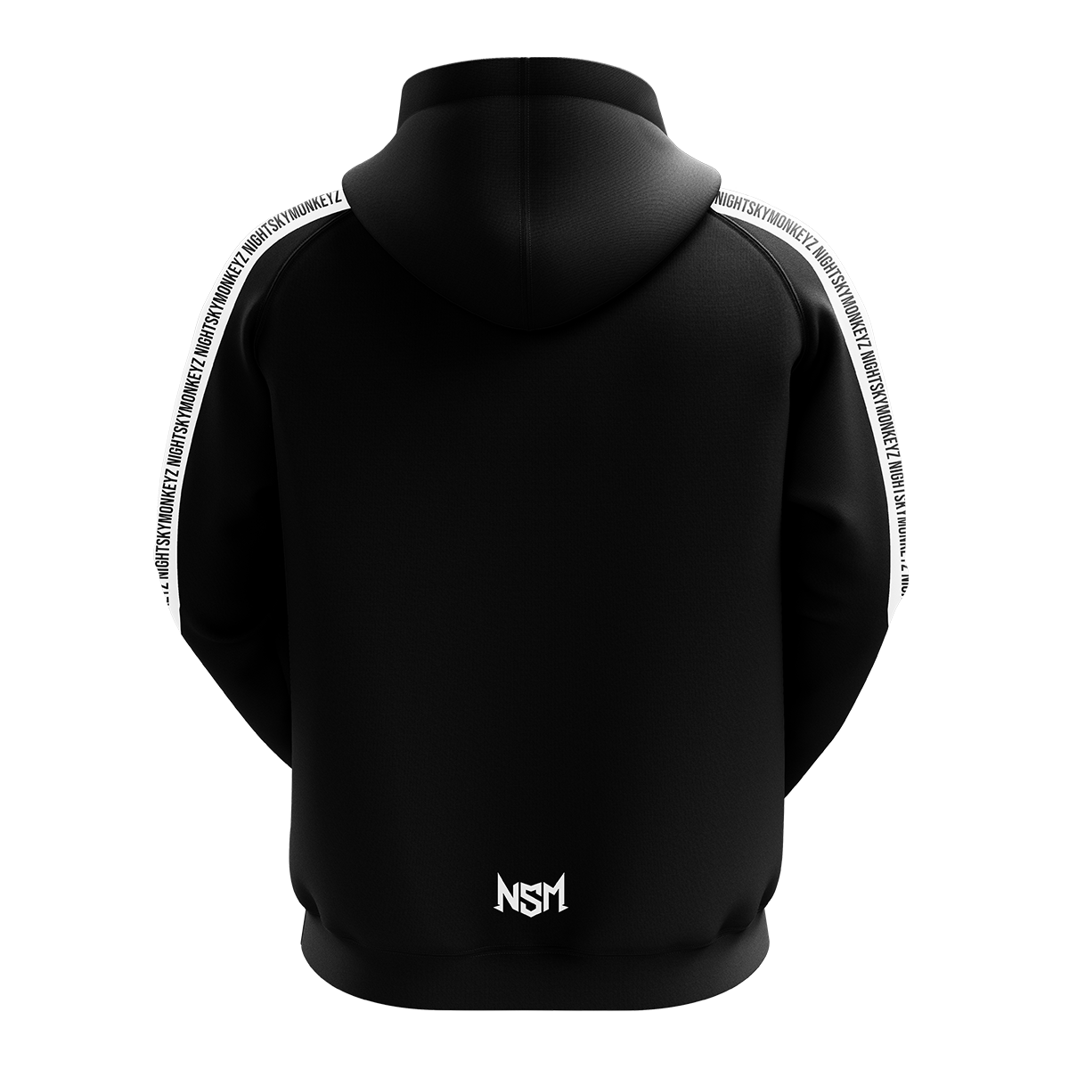 NIGHTSKYMONKEYZ - Crew Hoodie 2021 - Black