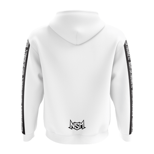 NIGHTSKYMONKEYZ - Crew Zipper 2021 - White