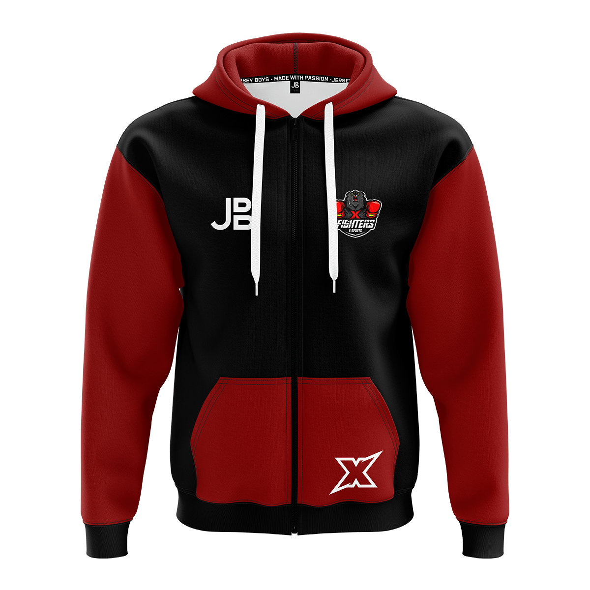 XFIGHTERS - Crew Zipper 2021