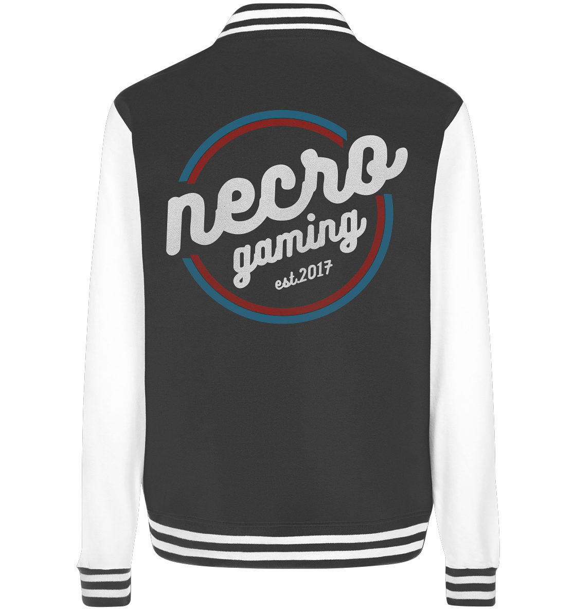 NECRO GAMING - RETRO WHITE - Basic College Jacke