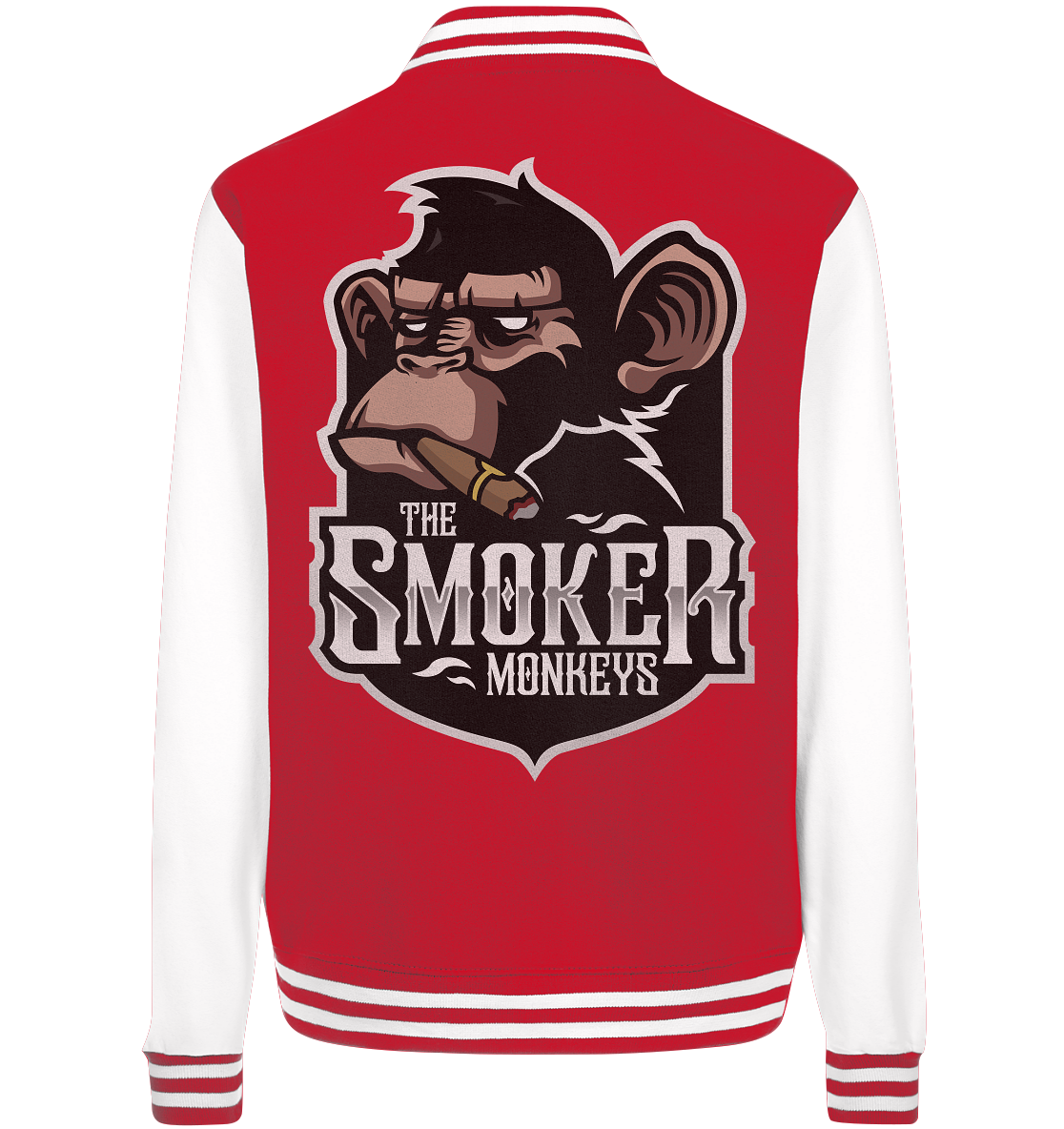 THE SMOKER MONKEYS - Basic College Jacke