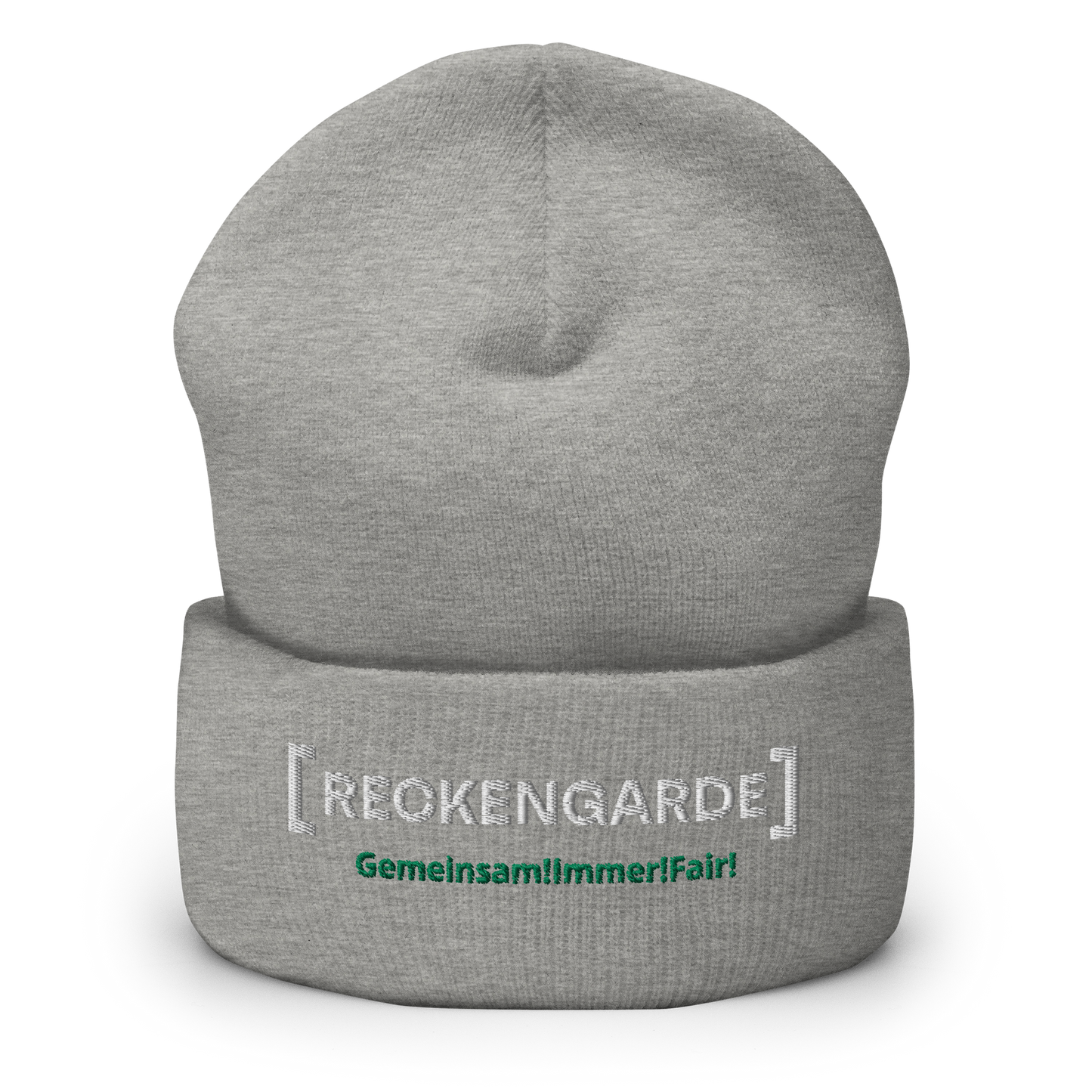 RECKENGARDE - Beanie - "Gemeinsam!Immer!Fair!"