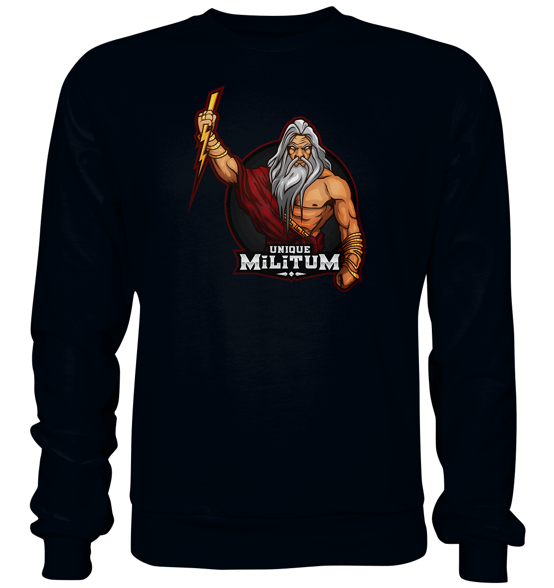 UNIQUE MILITUM - Basic Sweatshirt