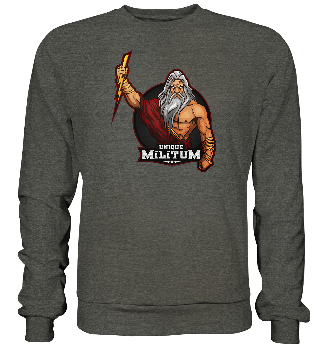 UNIQUE MILITUM - Basic Sweatshirt