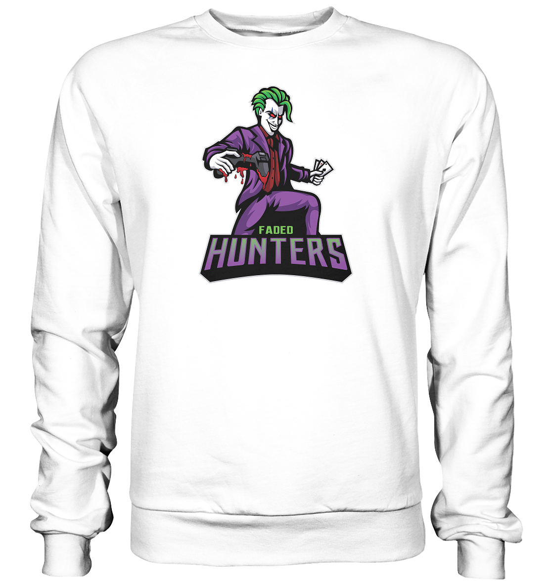 FADED HUNTERS - Basic Sweatshirt