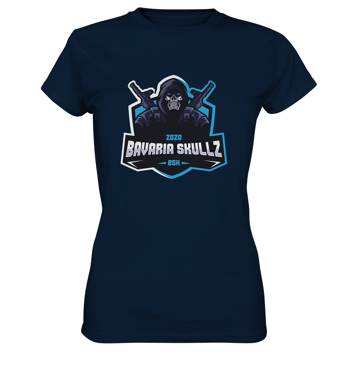 BAVARIA SKULLZ - Ladies Basic Shirt