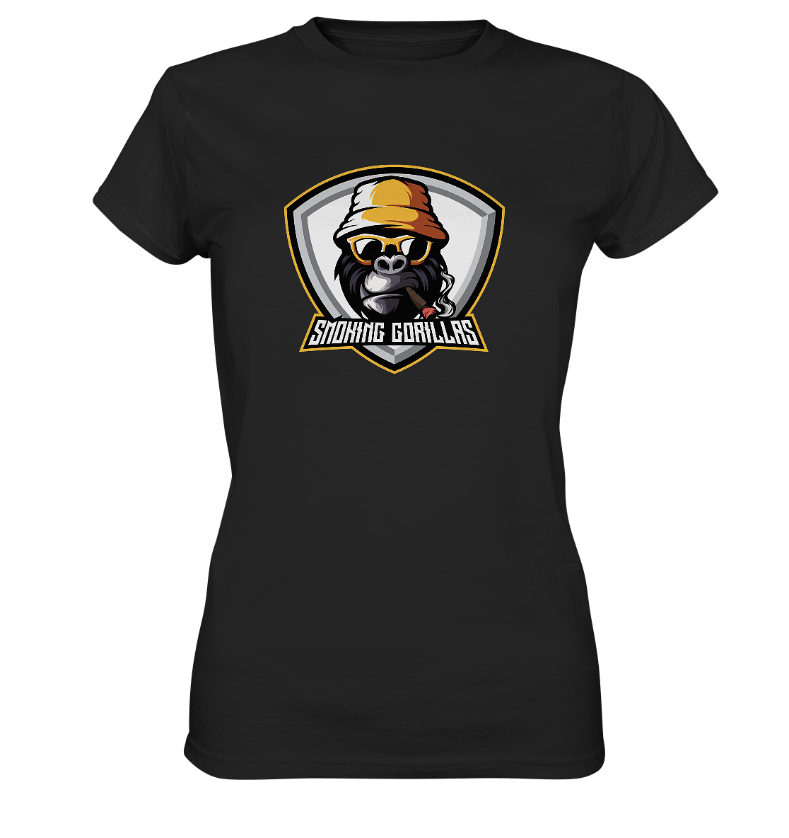 SMOKING GORILLAS - Ladies Basic Shirt
