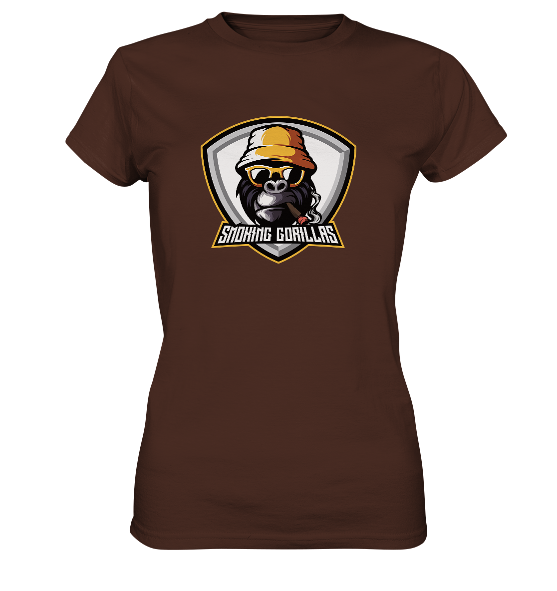 SMOKING GORILLAS - Ladies Basic Shirt