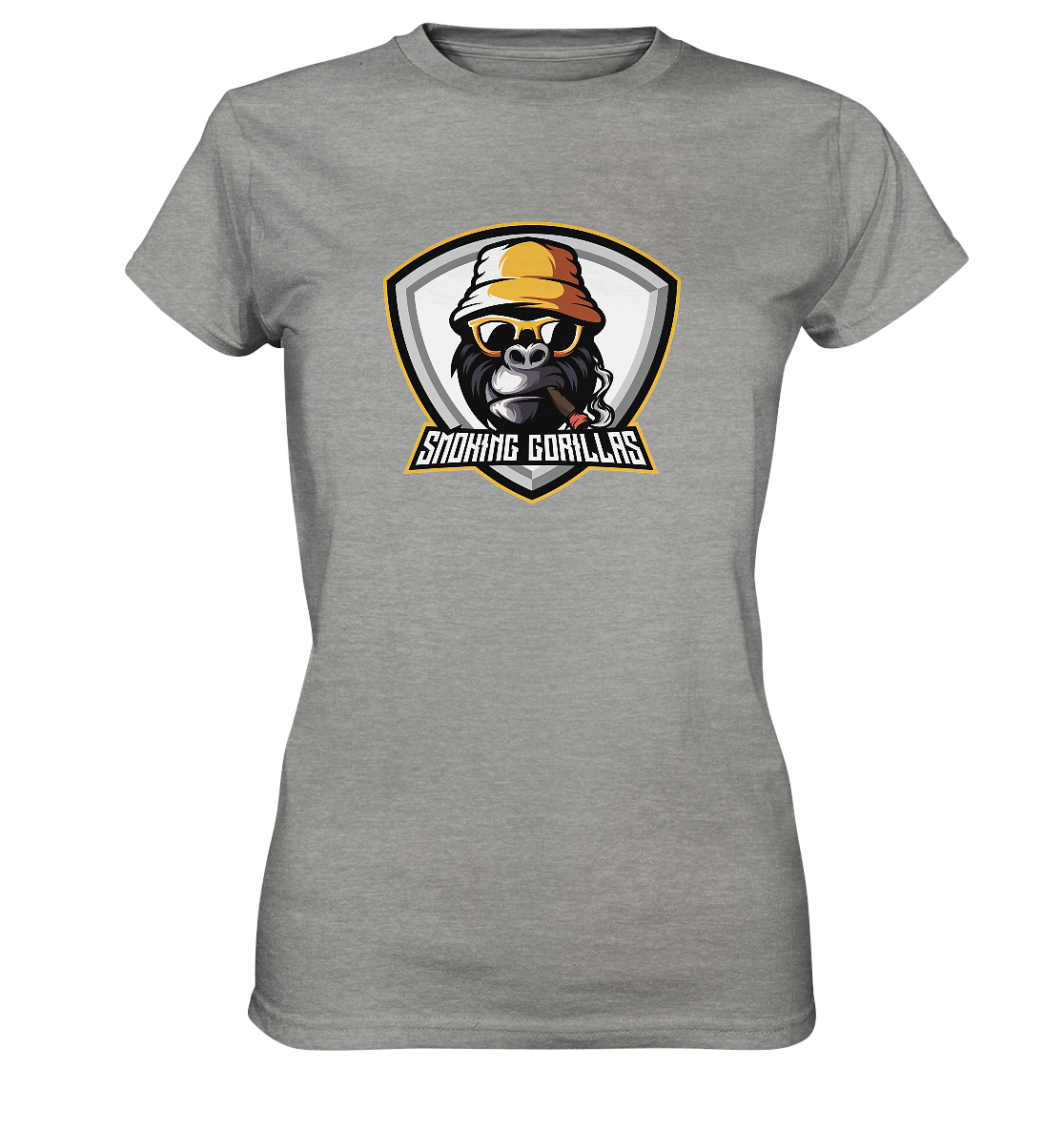 SMOKING GORILLAS - Ladies Basic Shirt