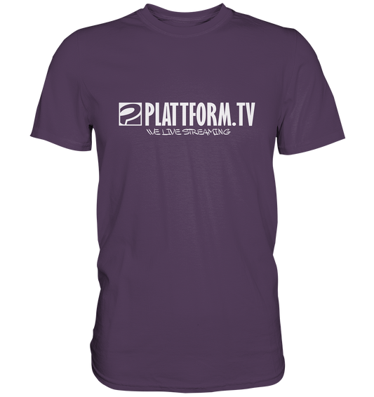 PLATTFORM.TV WLS - Basic Shirt
