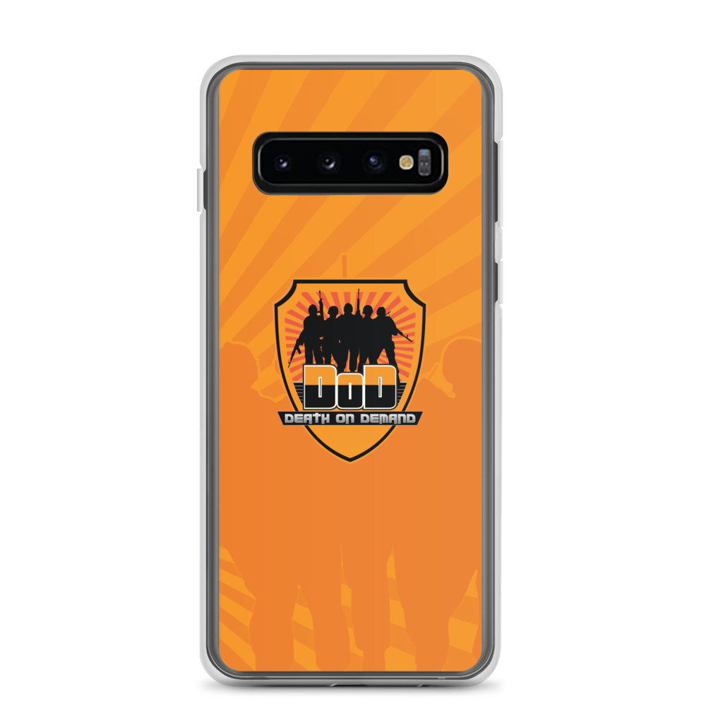 DEATH ON DEMAND - Samsung® Handyhülle Orange Icon