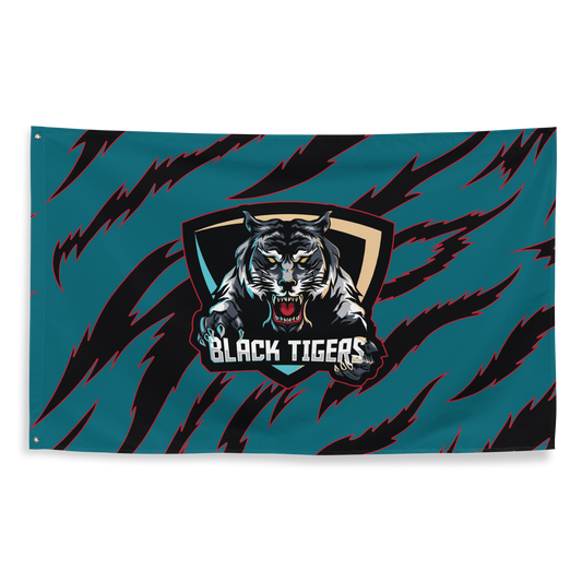 BLACK TIGERS - Flagge 2024