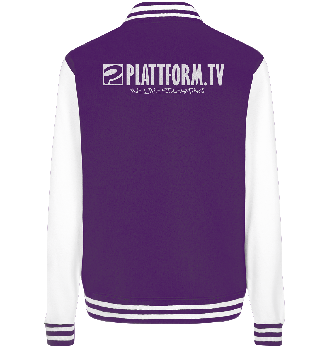 PLATTFORM.TV - Basic College Jacke