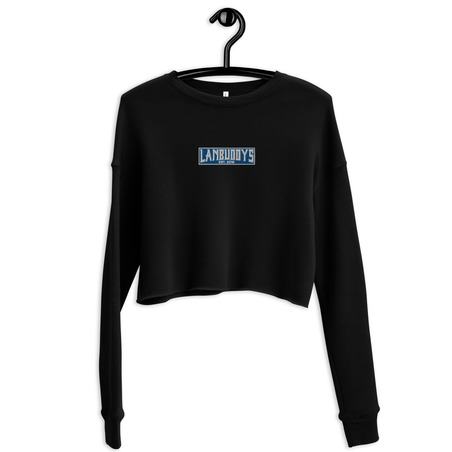 LANBUDDYS - Ladies Stick Crop Sweatshirt