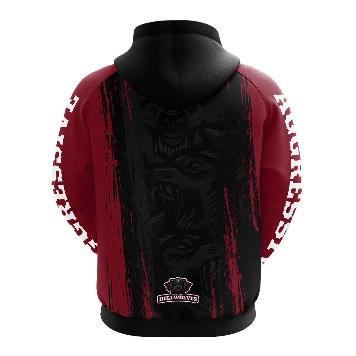 AGGRESSIVE HELLWOLVES - Crew Hoodie 2022