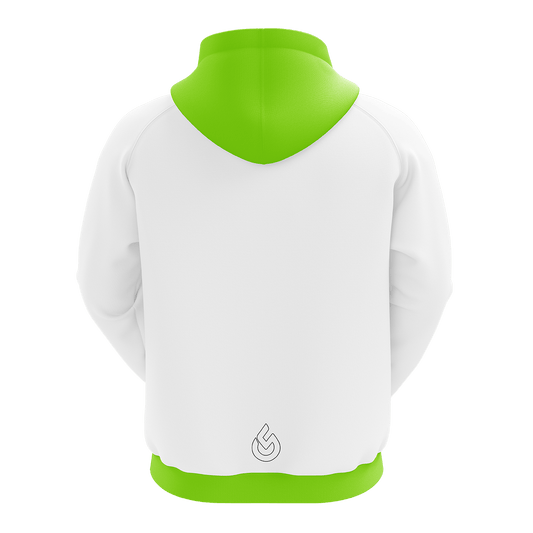 F!VE GAMING - Crew Hoodie 2021 White