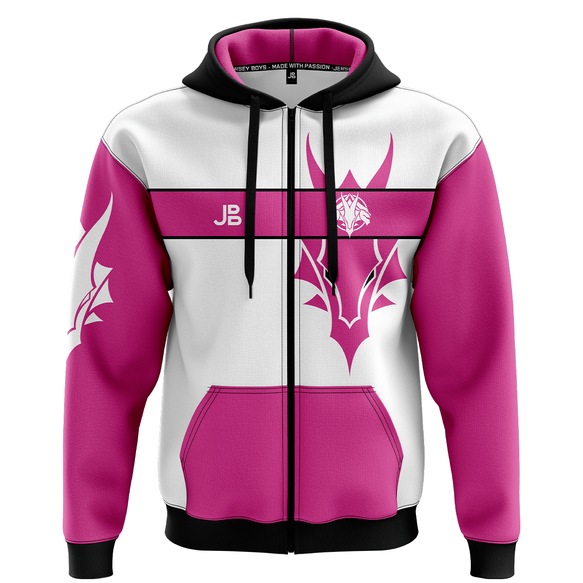 HYDRA GAMING PINK - Crew Zipper 2020