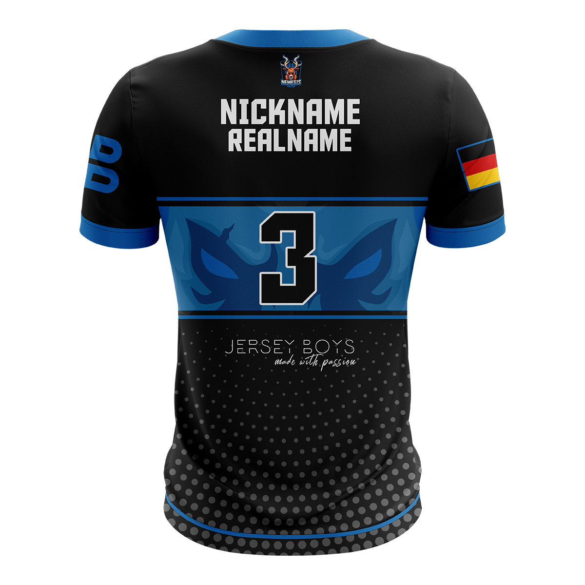 NEMESIS GAMING - Jersey 2020 BLUE