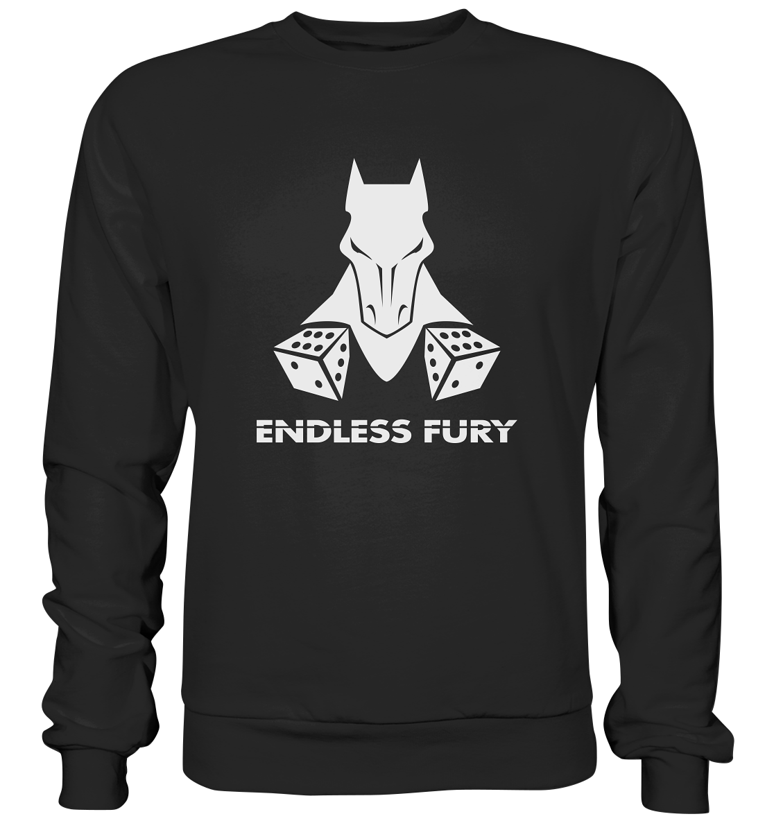 ENDLESS FURY WHITE - Basic Sweatshirt