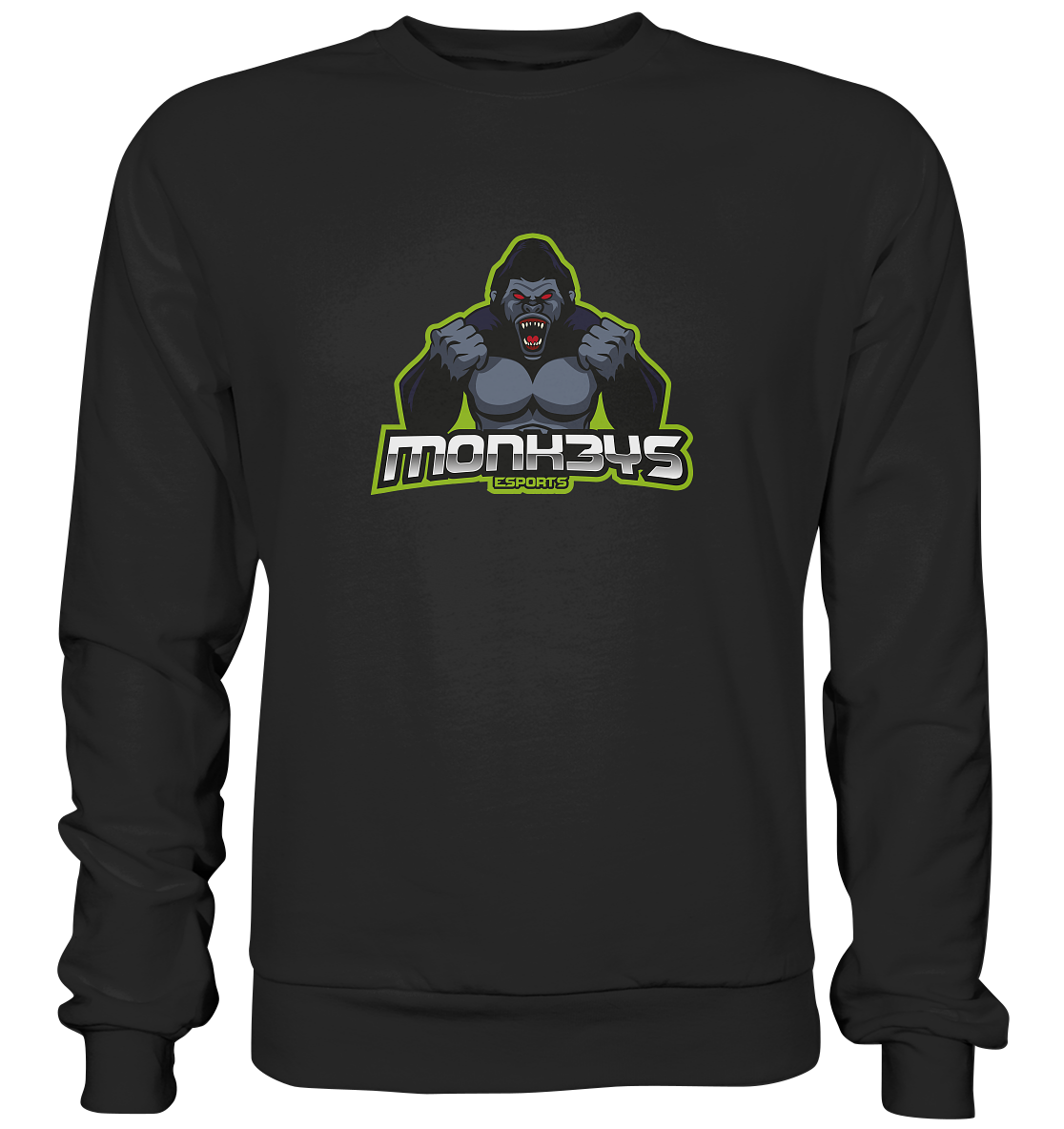 MONK3YS ESPORTS - Basic Sweatshirt