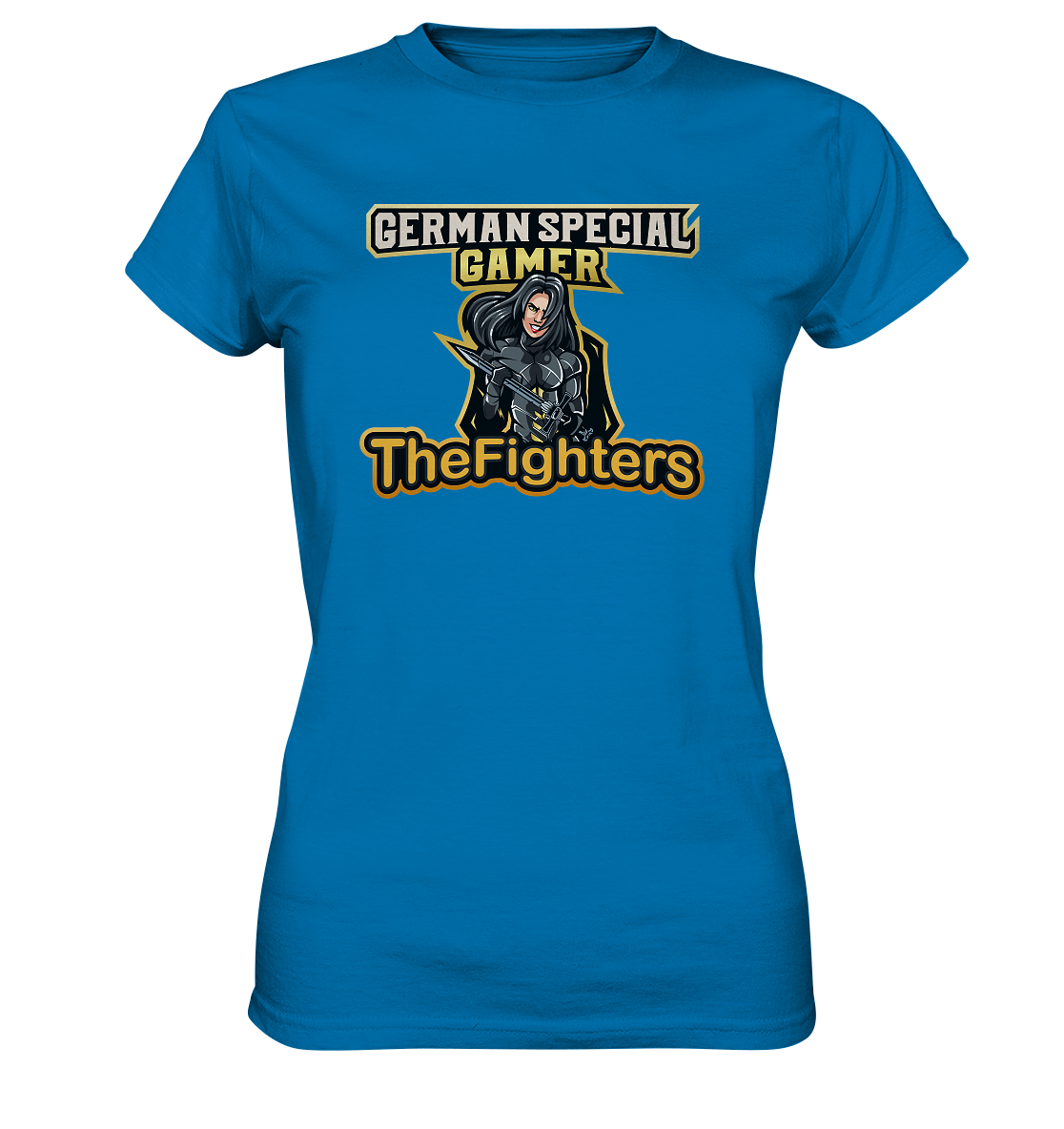 GERMAN SPECIAL GAMER â THE FIGHTERS - Ladies Basic Shirt