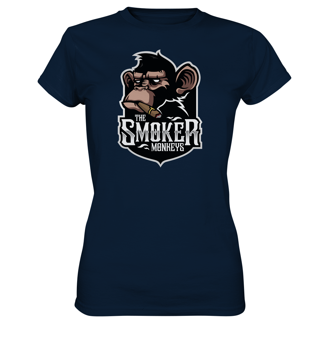 THE SMOKER MONKEYS - Ladies Basic Shirt