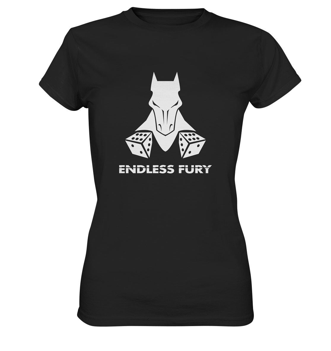 ENDLESS FURY WHITE - Ladies Basic Shirt