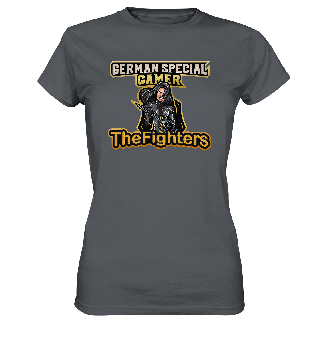 GERMAN SPECIAL GAMER â THE FIGHTERS - Ladies Basic Shirt