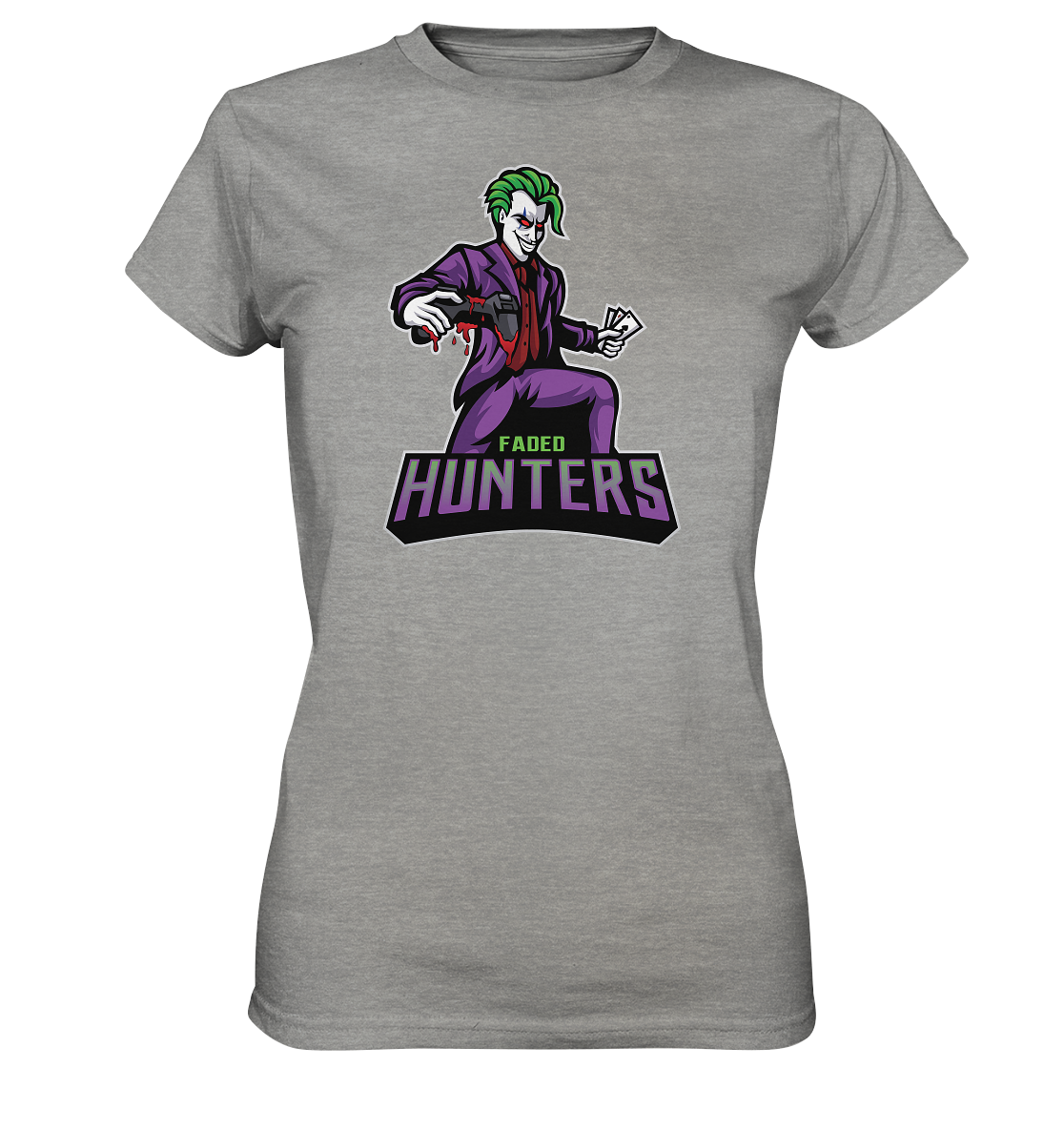 FADED HUNTERS - Ladies Basic Shirt