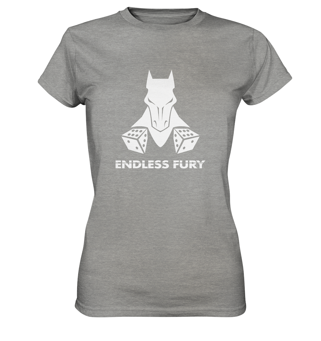 ENDLESS FURY WHITE - Ladies Basic Shirt