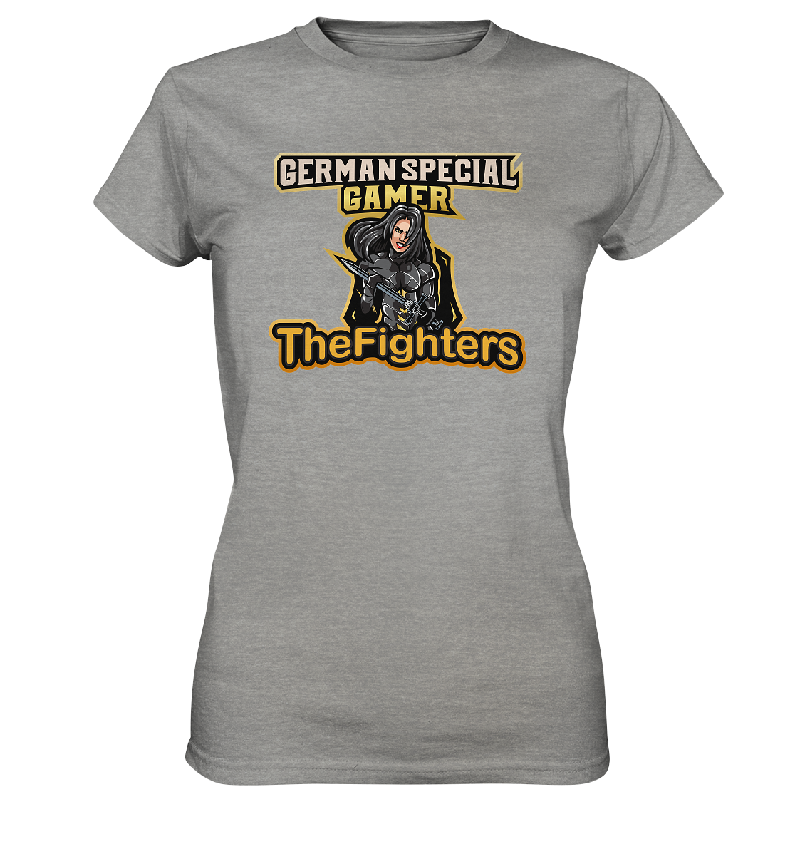 GERMAN SPECIAL GAMER â THE FIGHTERS - Ladies Basic Shirt