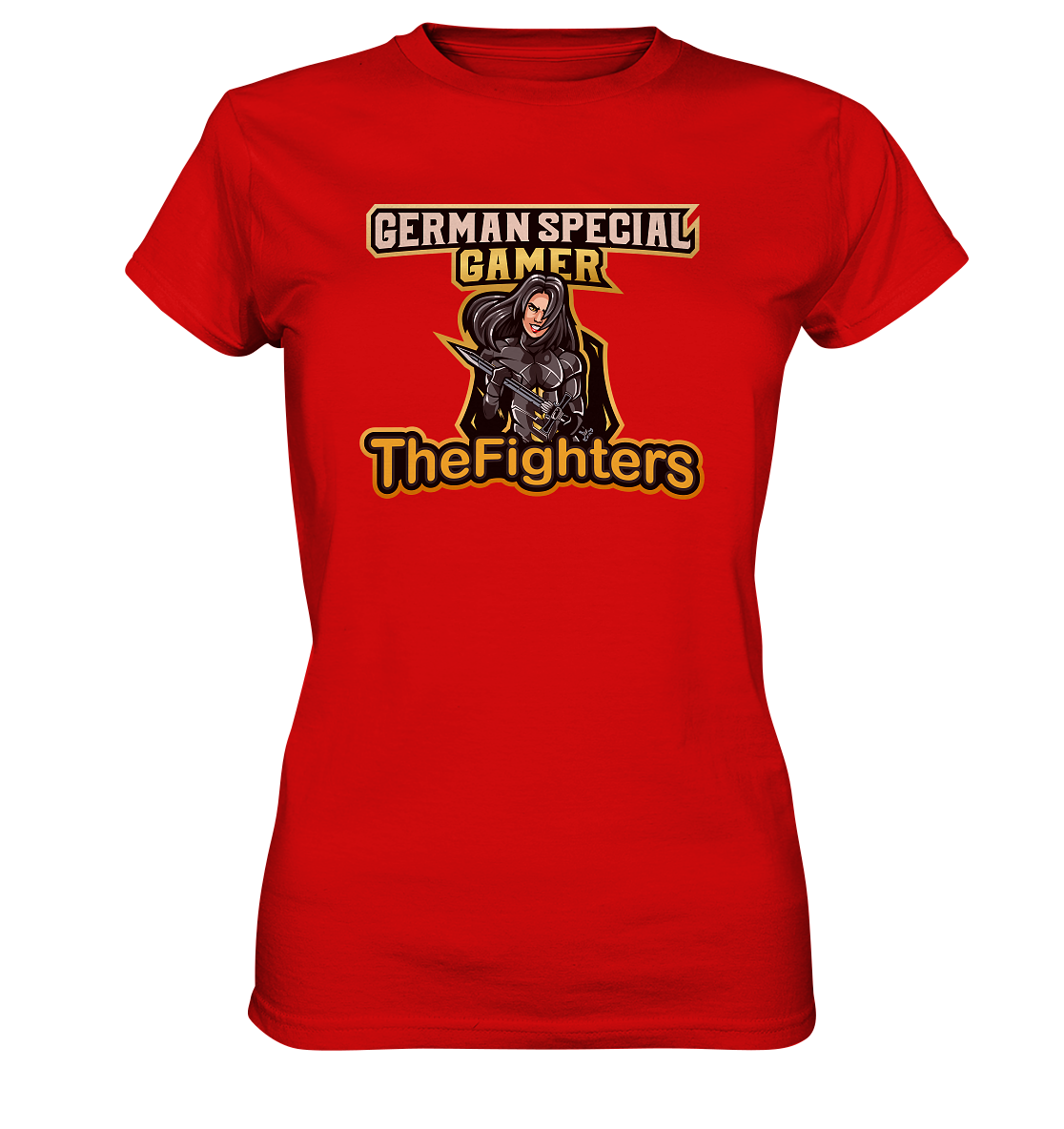 GERMAN SPECIAL GAMER â THE FIGHTERS - Ladies Basic Shirt