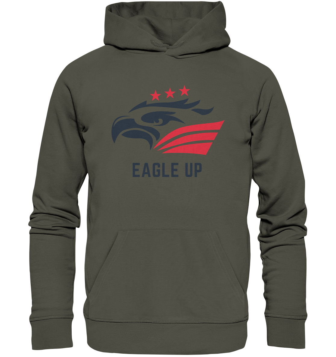 EAGLE UP -  Basic Hoodie