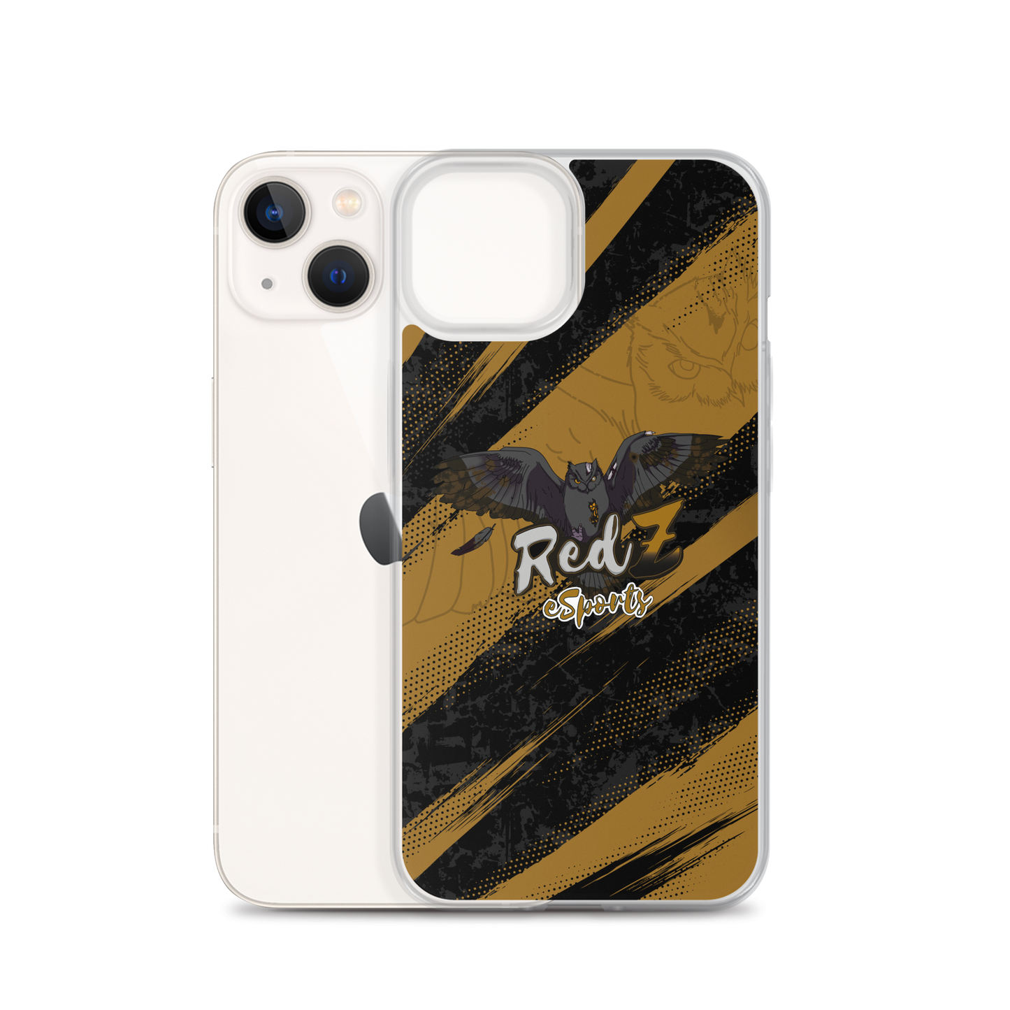 REDZ ESPORTS - iPhone-Hülle Brown